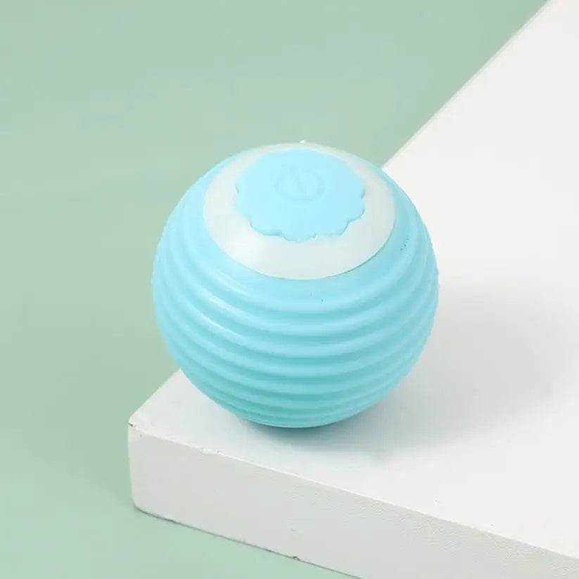 Balle interactive bleue
