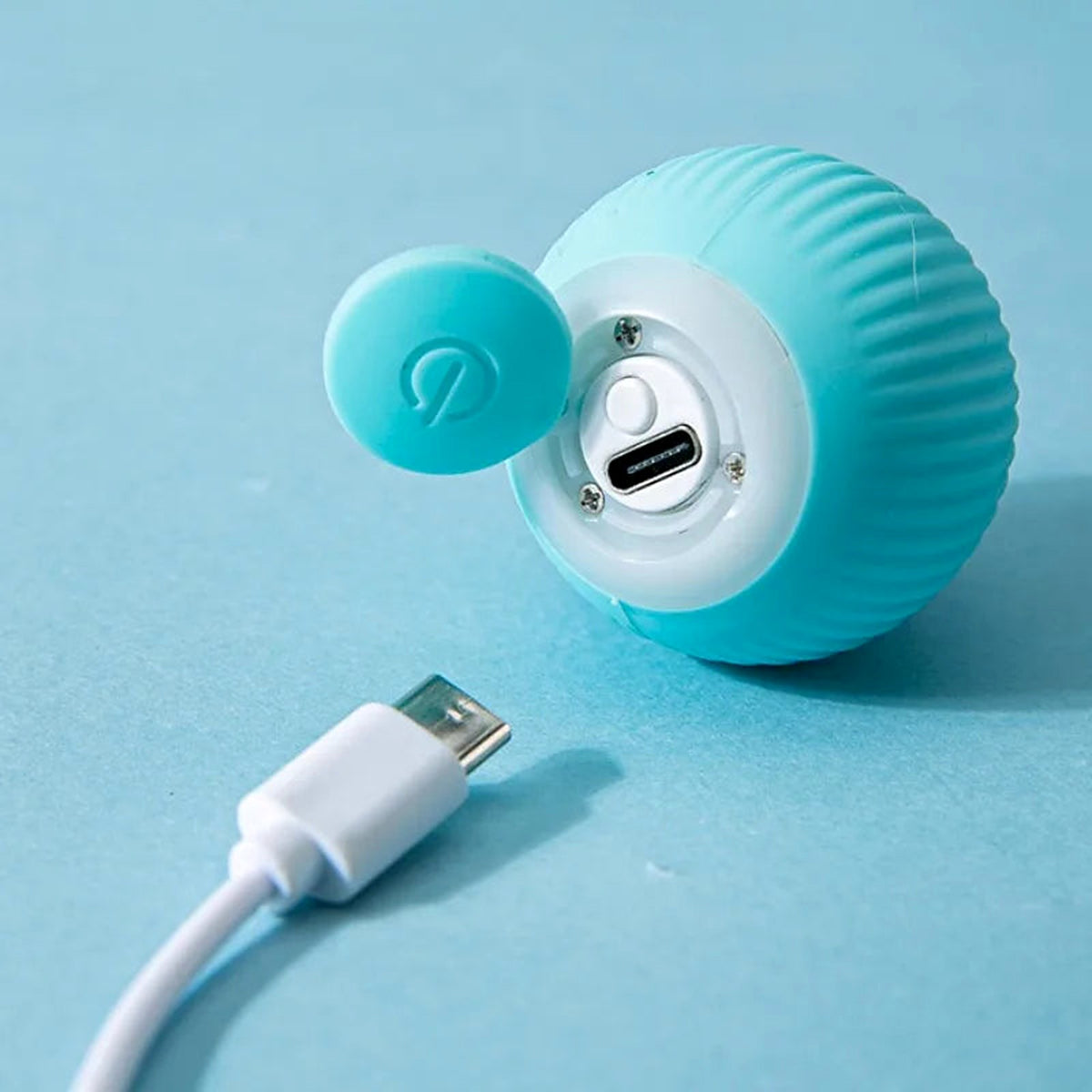 Port de recharge USB de la balle et son câble