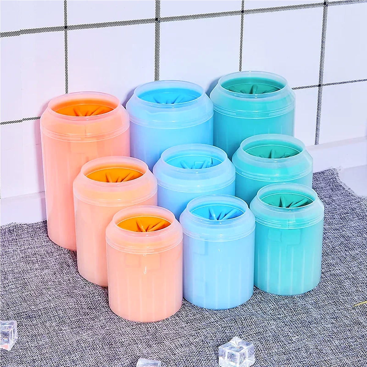 Nettoyeurs de pattes en silicone dans plusieurs tailles et coloris